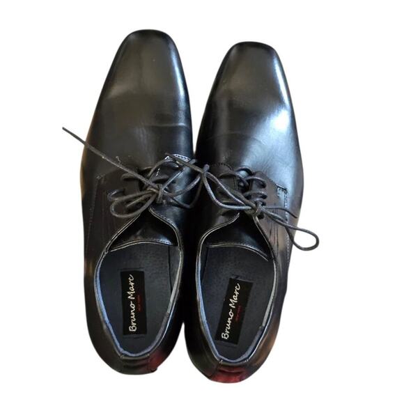 Bruno Marc Leather Dress Shoe Formal Business Classic Oxford Gordon-03 Size 11 - Picture 2 of 7